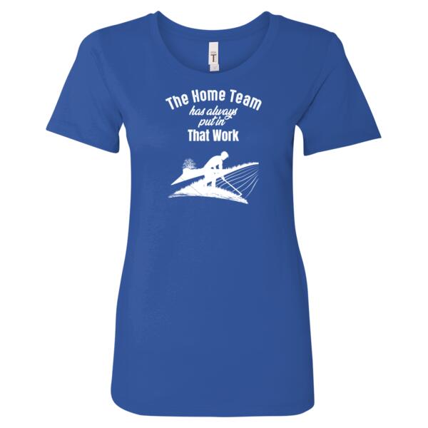 That Work White - Women's Ideal Crew Thumbnail